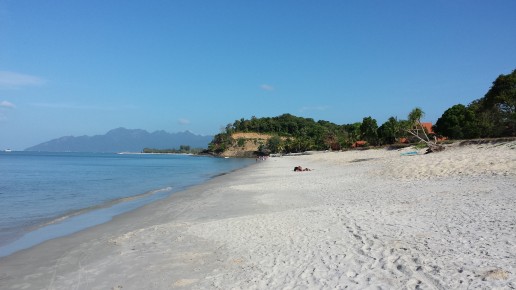 Langkawi strand west kust